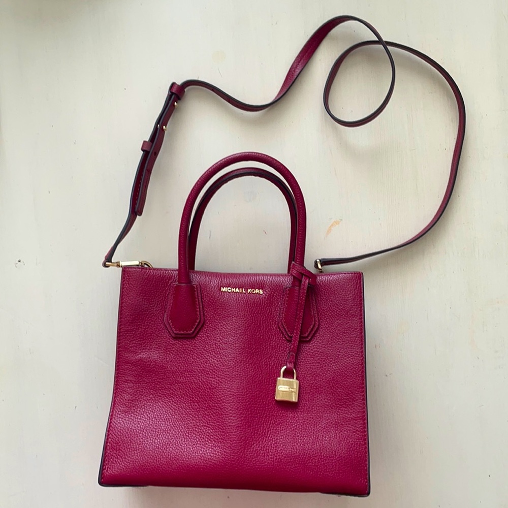 Michael Kors Medium Leather Crossbody Bag